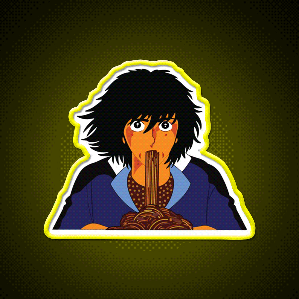 Kabamaru Led Neon Sign Chinese Food Rgb Color