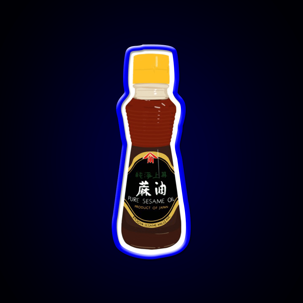 Kadoya Pure Sesame Oil Led Neon Sign Chinese Food Rgb Color - Shineneon