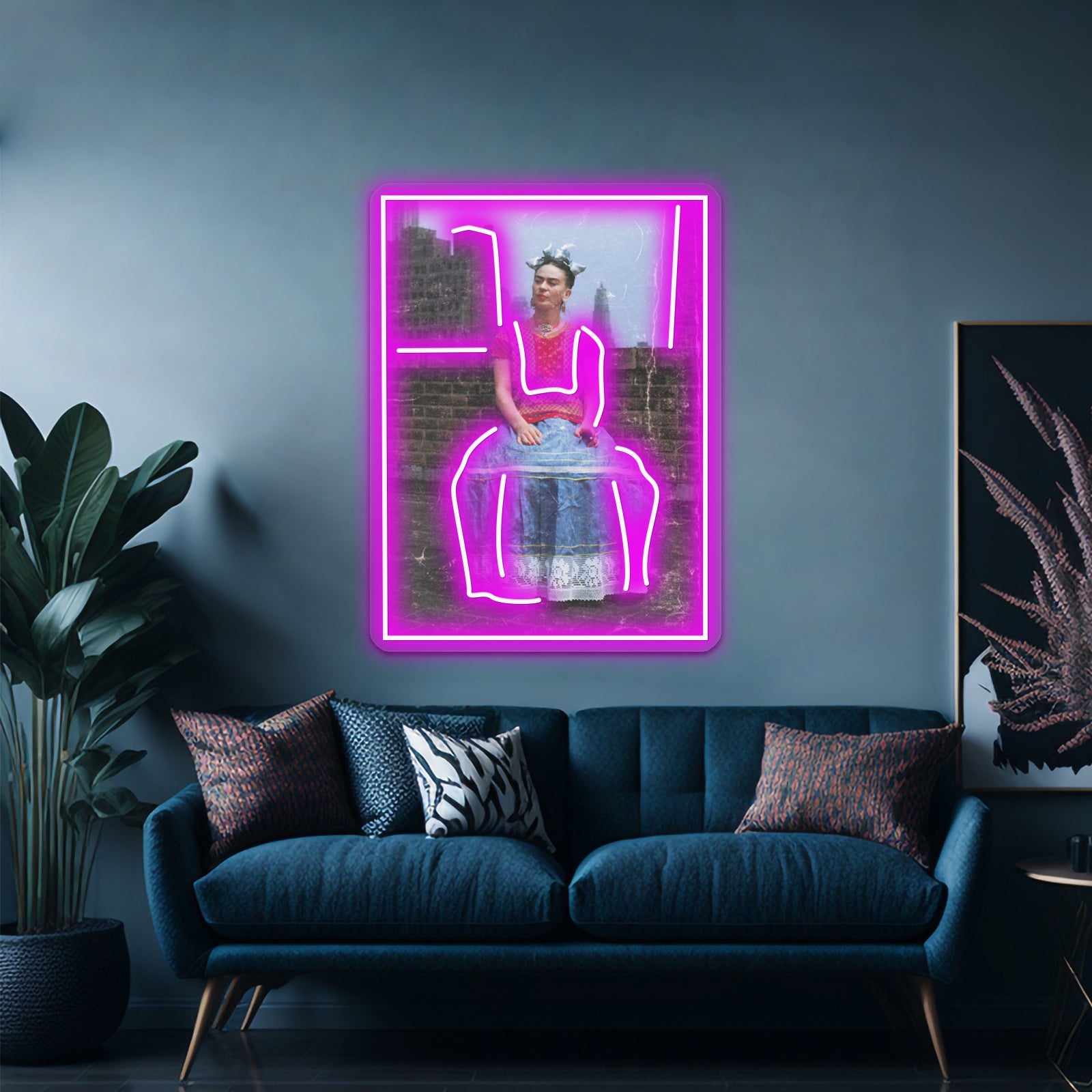 Kahlo Pop Artwork Neon Signs For Sale | Shineneon