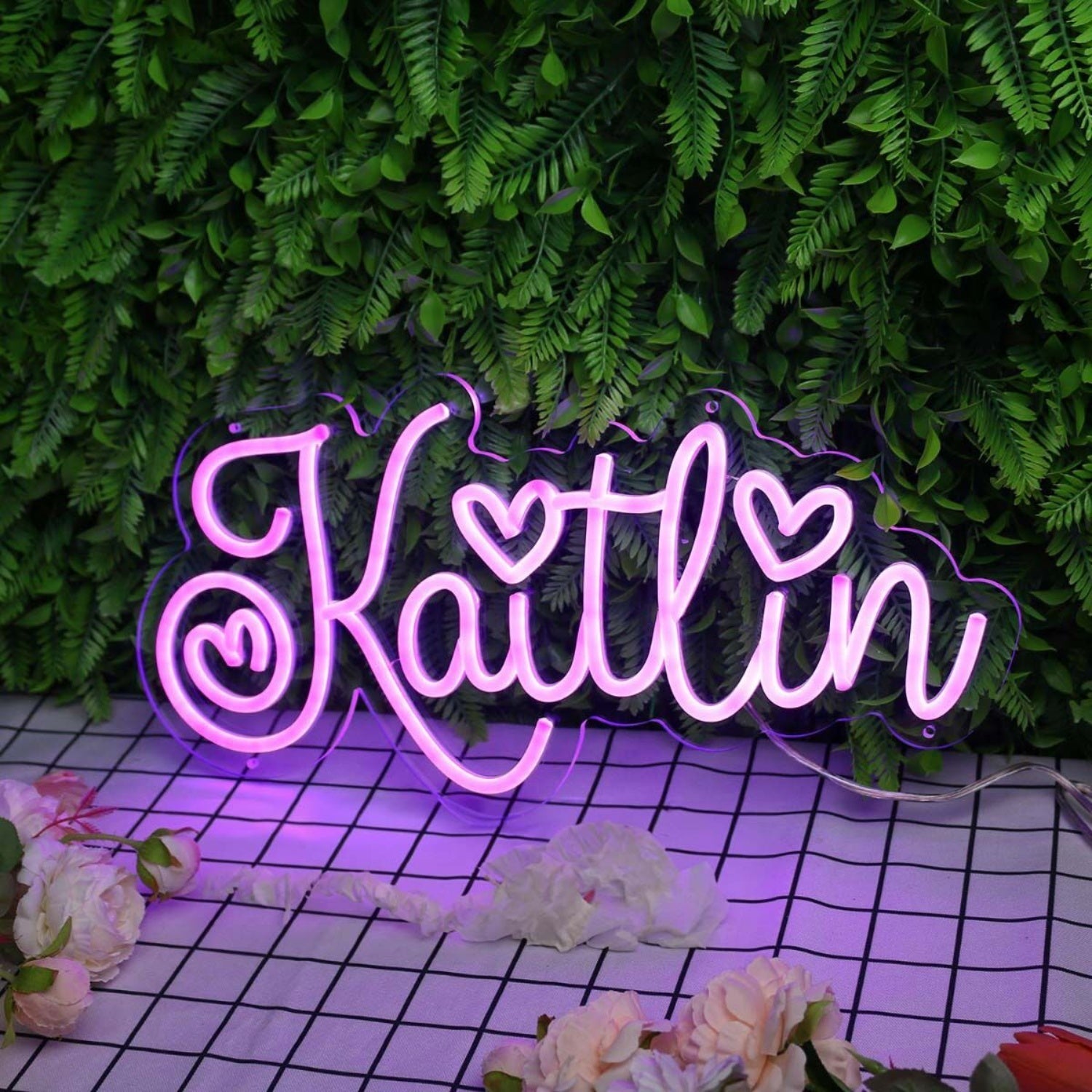 Kaitlin Dark Purple Led Neon Sign - Shineneon