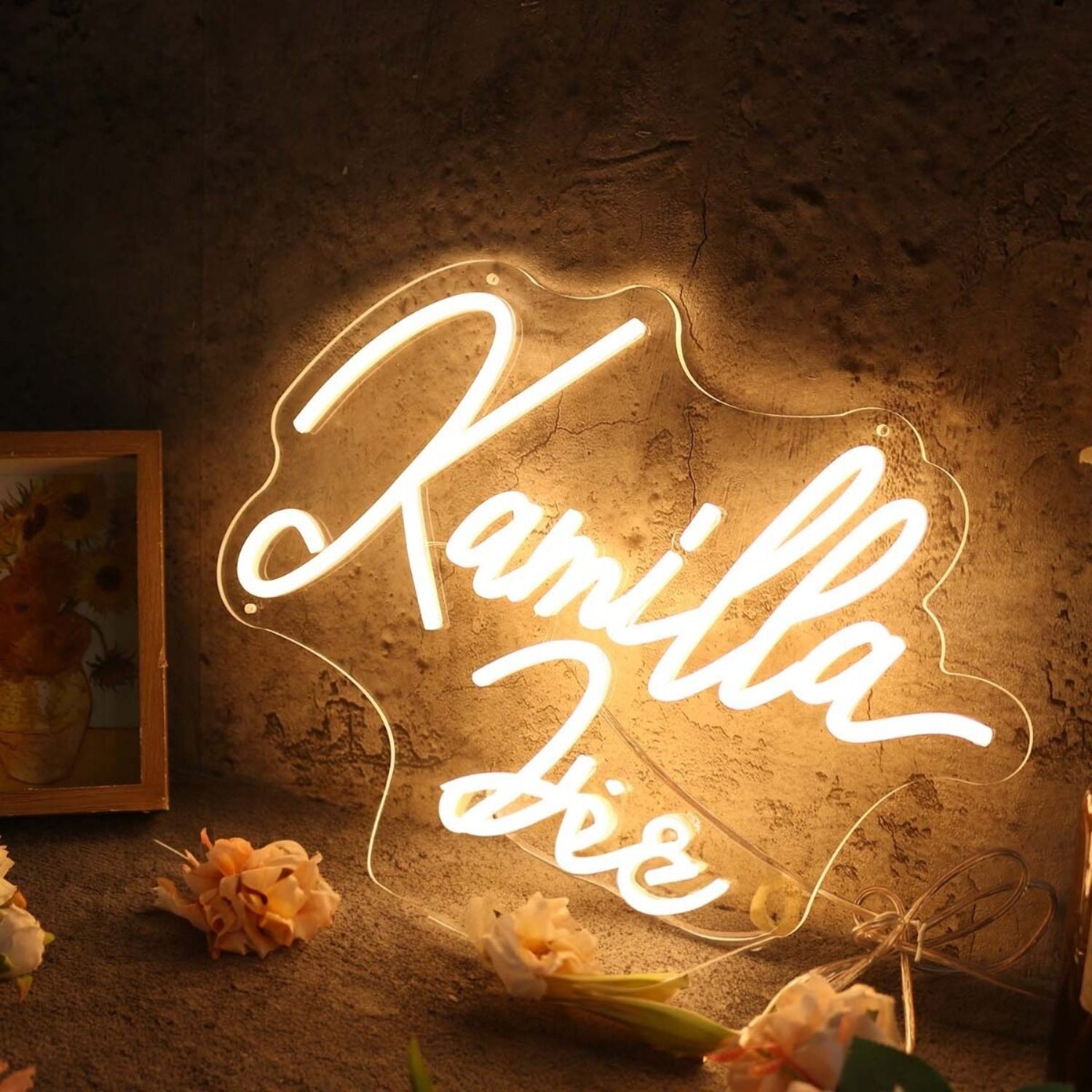 Kamilla June Yellow Led Neon Sign - Shineneon