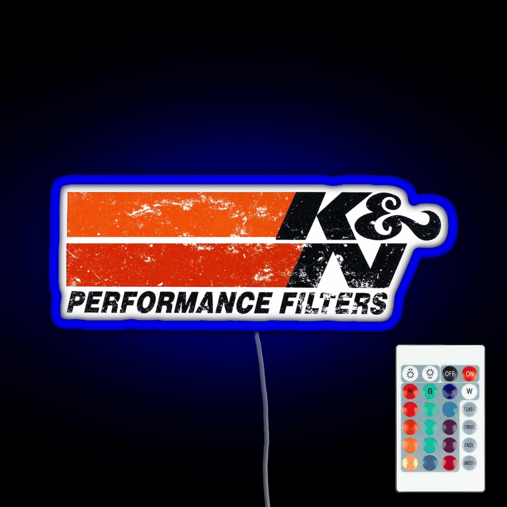 Kandn Muffler Rgb Led Neon Sign Pop Wall Art