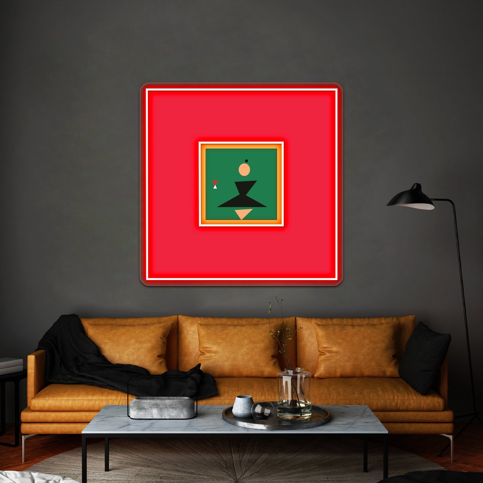 Kanye Abstract Album Art Wall Artwork Neon Signs | Shineneon