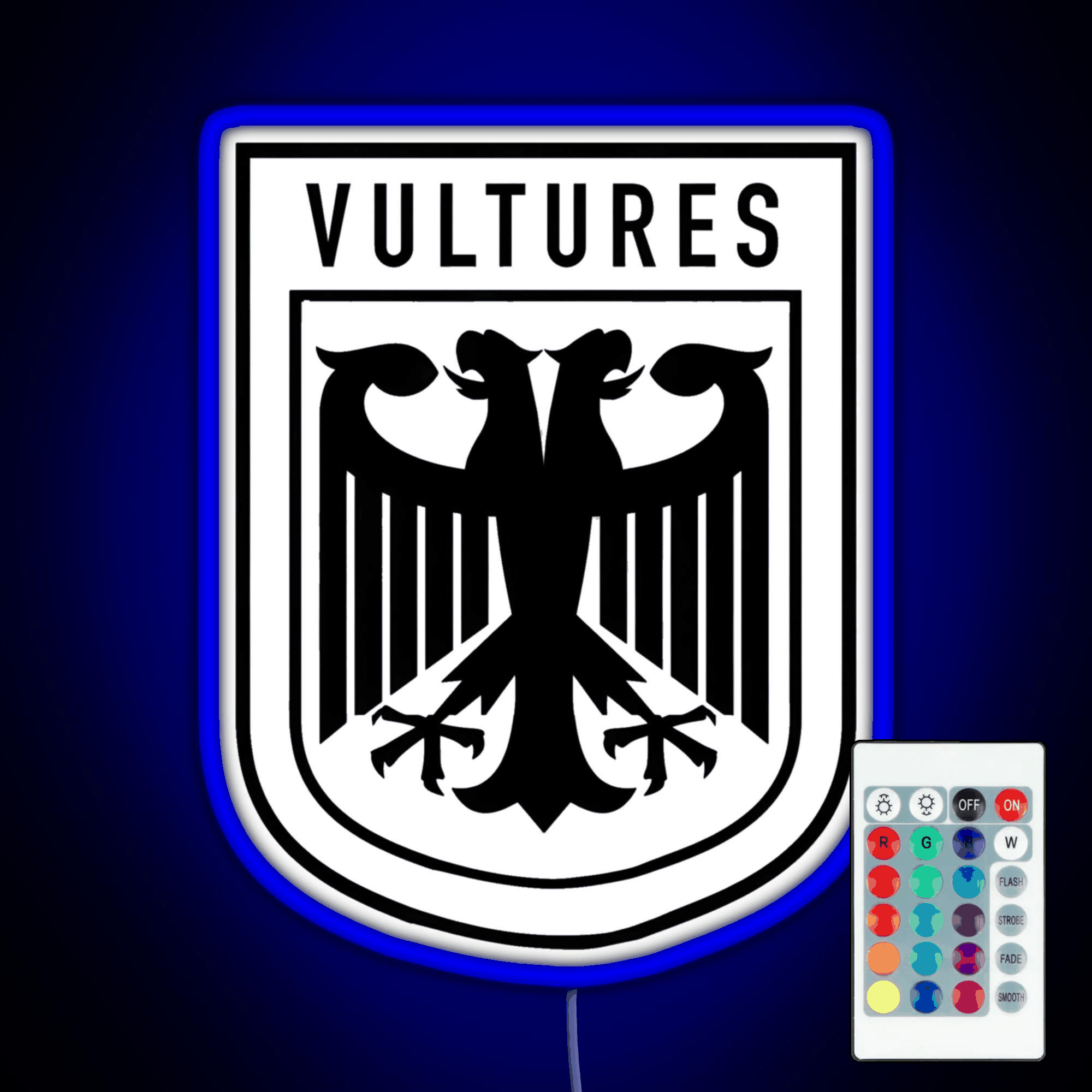 Kanye West Vultures Rgb Led Neon Sign Pop Wall Art