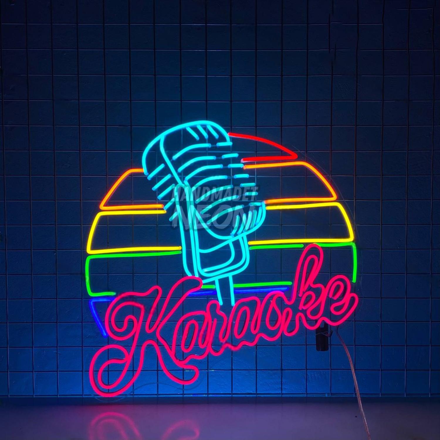 Karaoke Led Neon Sign Wall Art | Shineneon