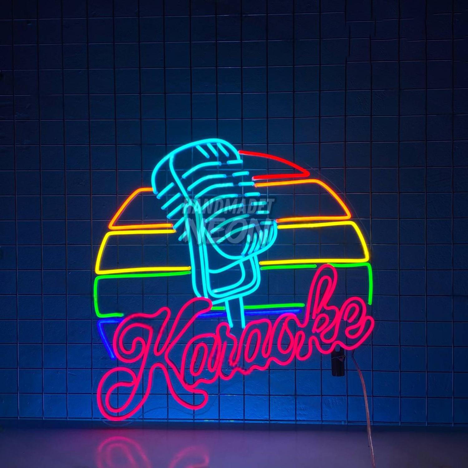 Karaoke Led Neon Sign Wall Art | Shineneon