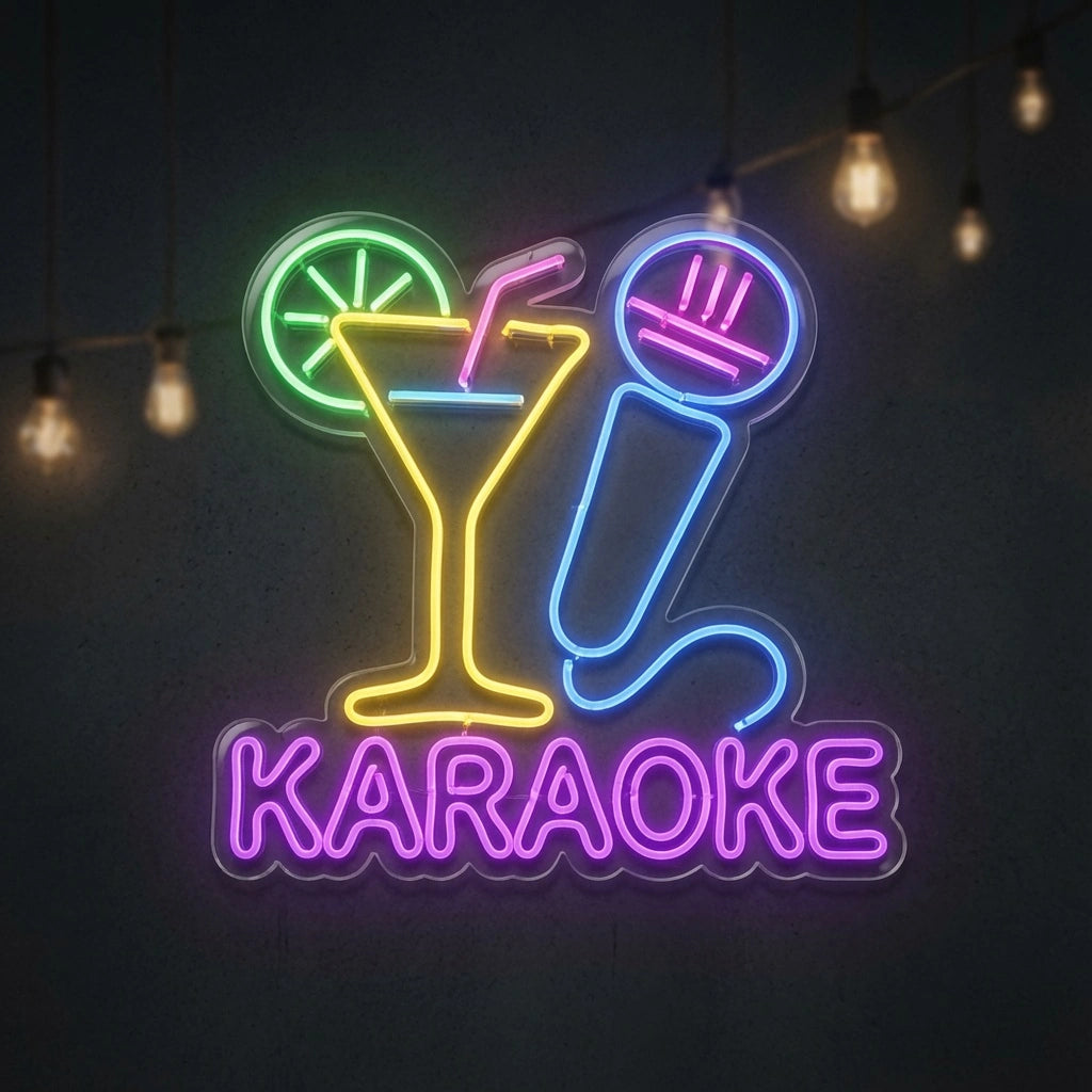 Karaoke LED Neon Sign Wall Neon Sign - 01 Original Product Image