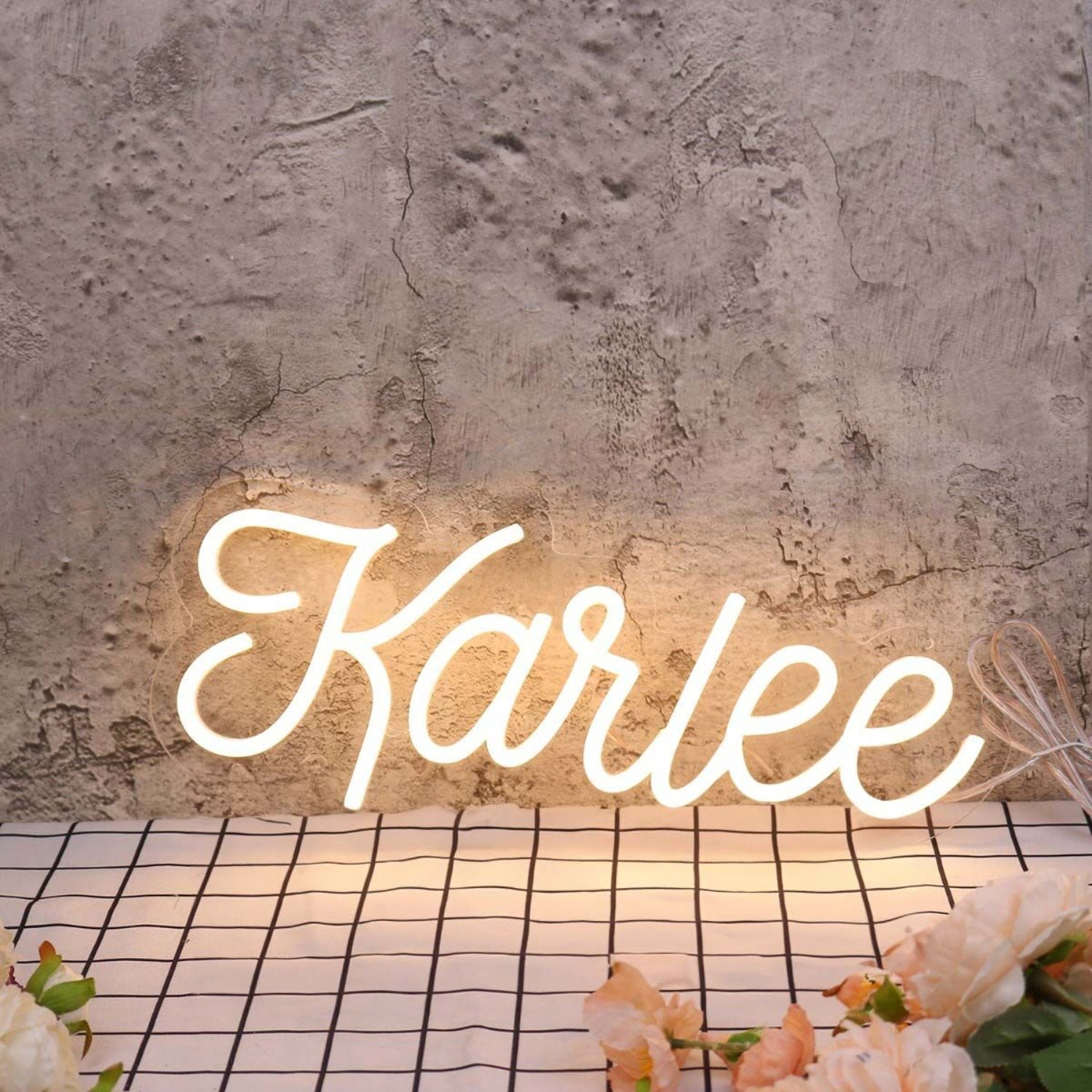 Karlee Yellow Led Neon Sign - Shineneon