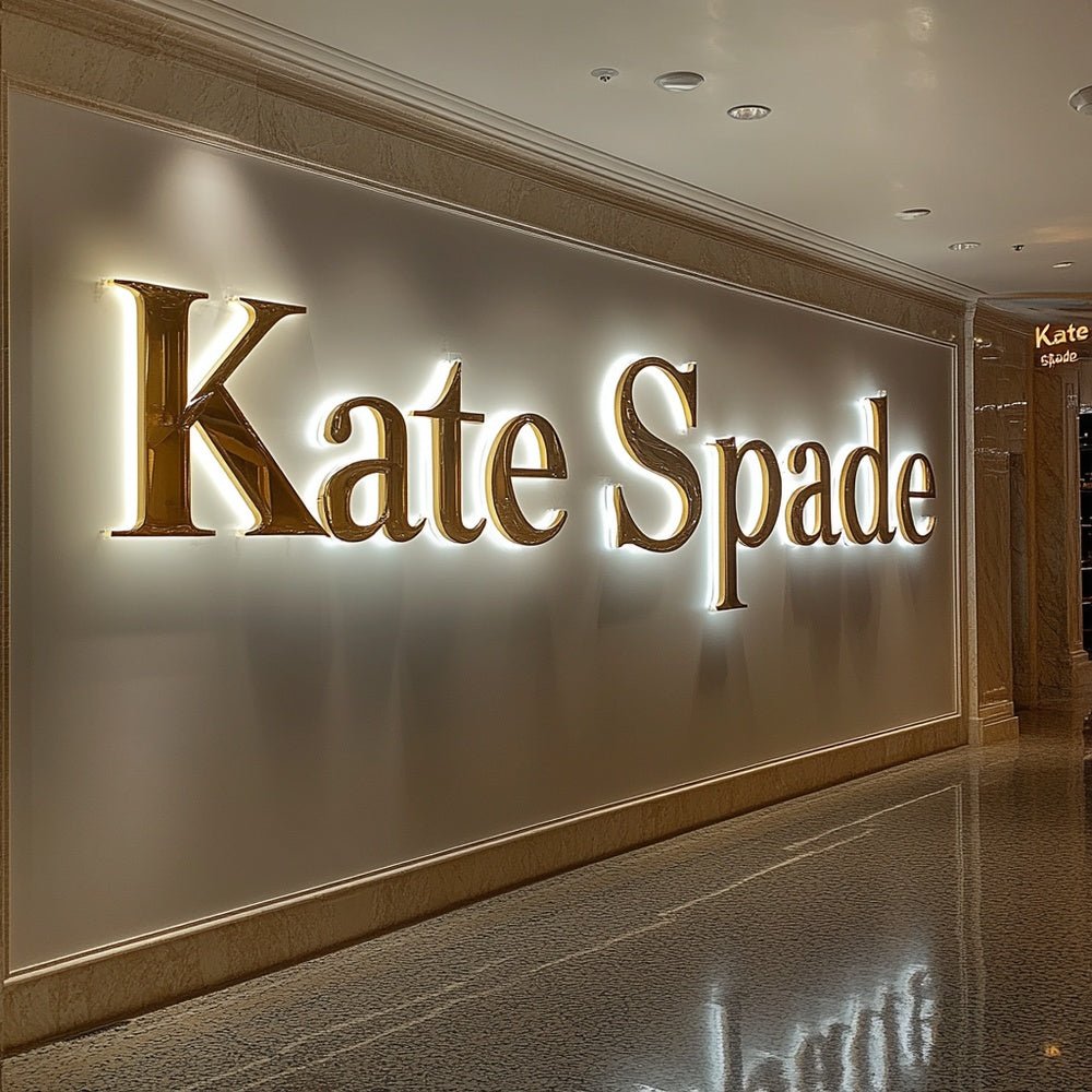 Kate Spade 3D Backlit Channel Letters Led Light Sign - Shineneon