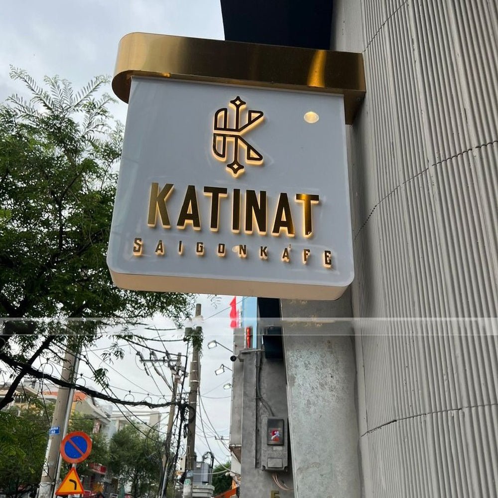 Katinat 3D Backlit Channel Letters Led Light Sign - Shineneon