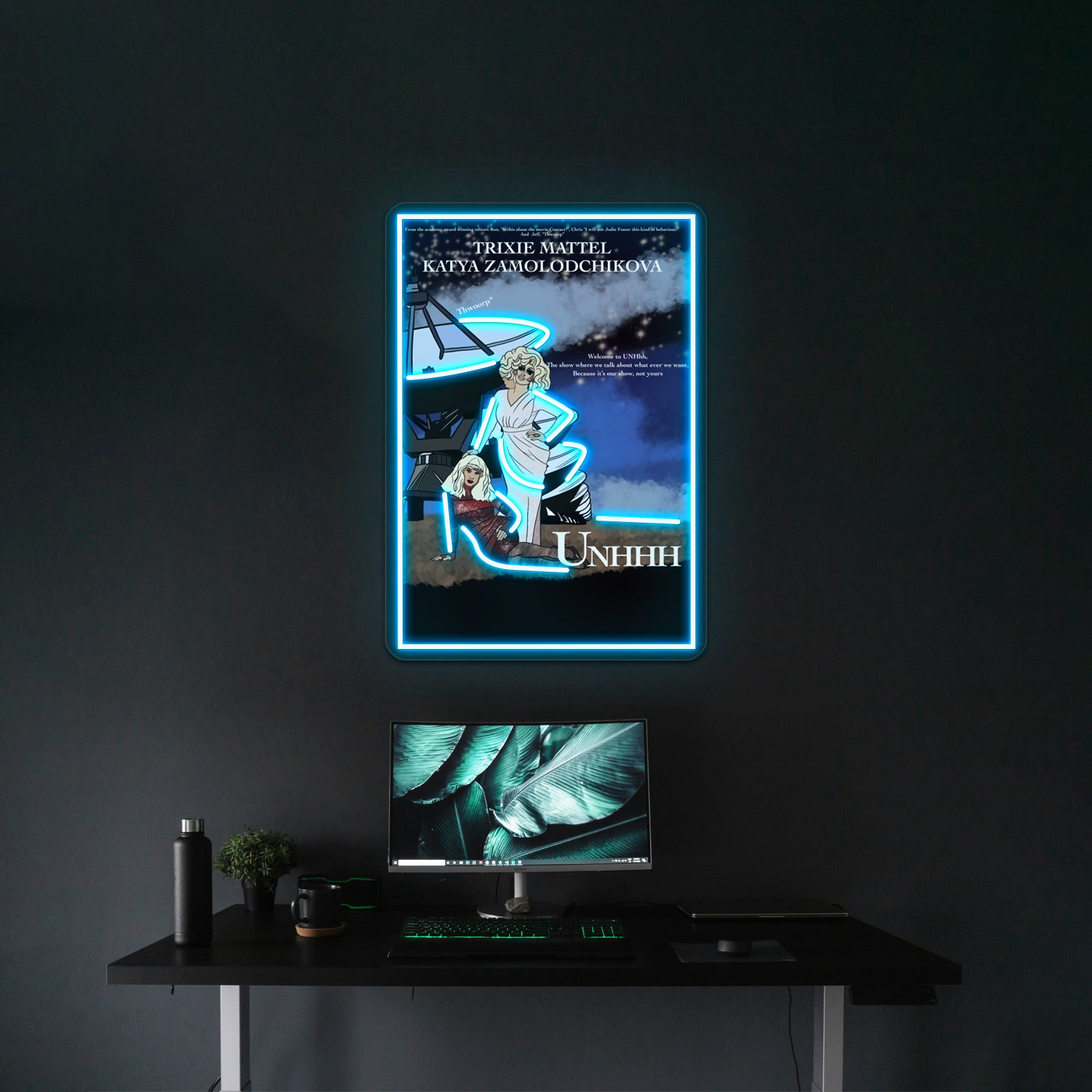 Katya And Trixie Movie Poster Artwork Neon Signs For Sale | Shineneon