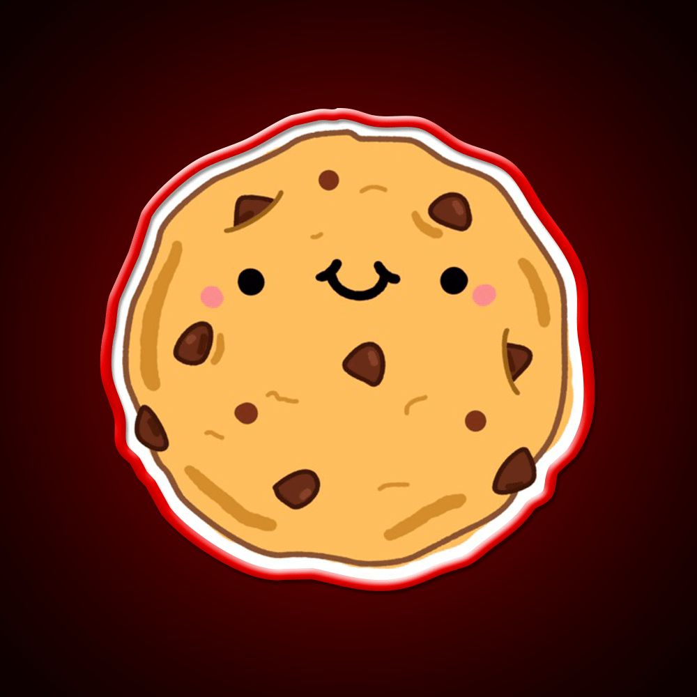 Kawaii Cookie Snack Food Led Neon Sign Rgb Color - Shineneon