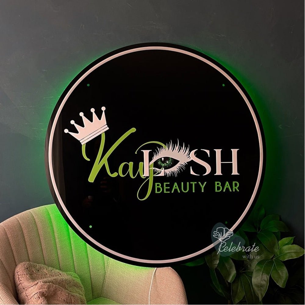 Kay Lash Beauty Bar Acrylic Business Logo Sign - Shineneon
