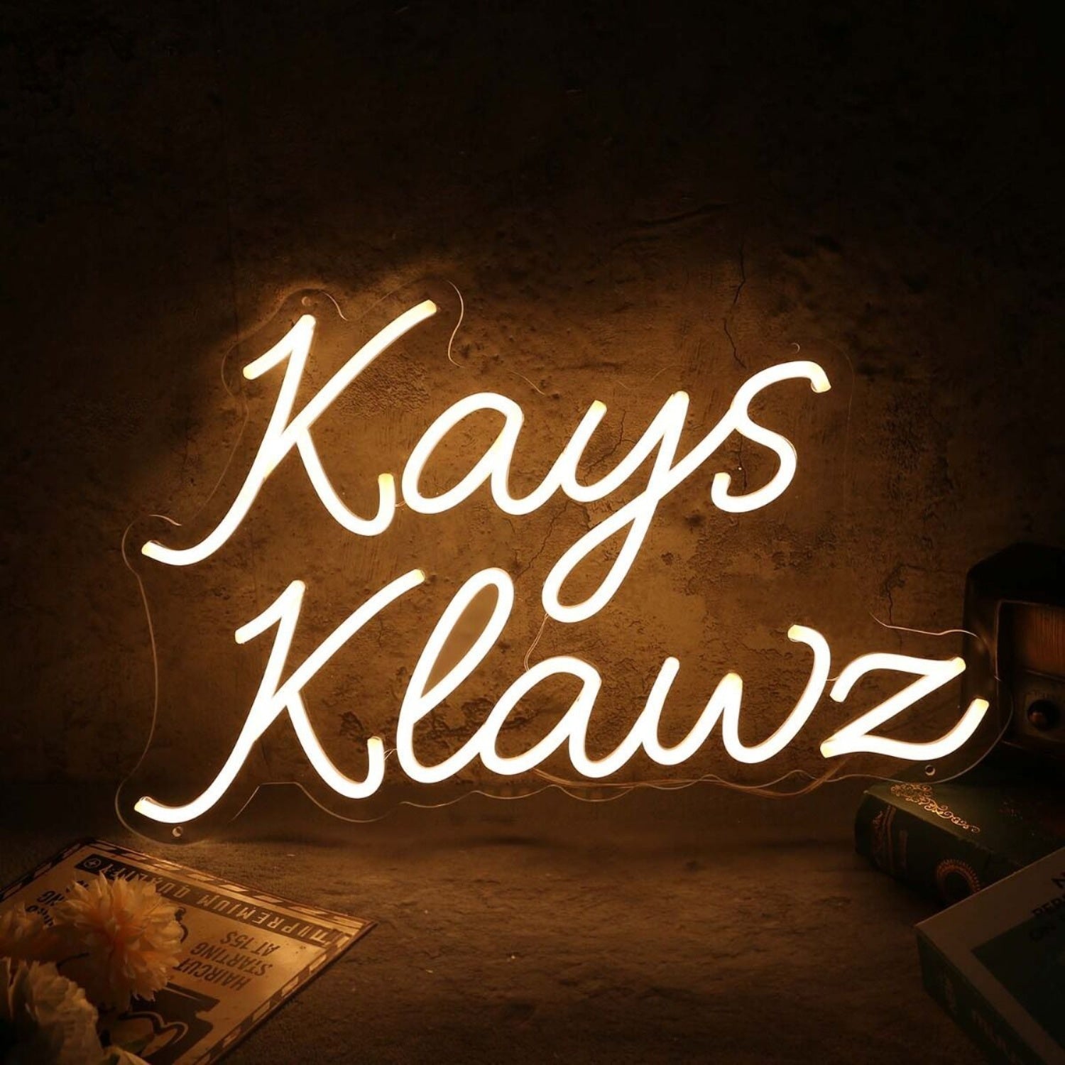 Kays Klawz Yellow Led Neon Sign - Shineneon