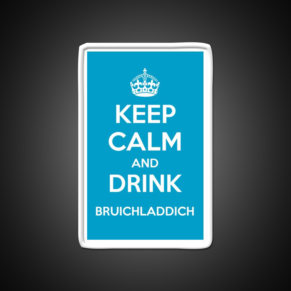 Keep Calm And Drink Bruichladdich Car Whiskey Drink Bar Led Neon Sign Rgb Color