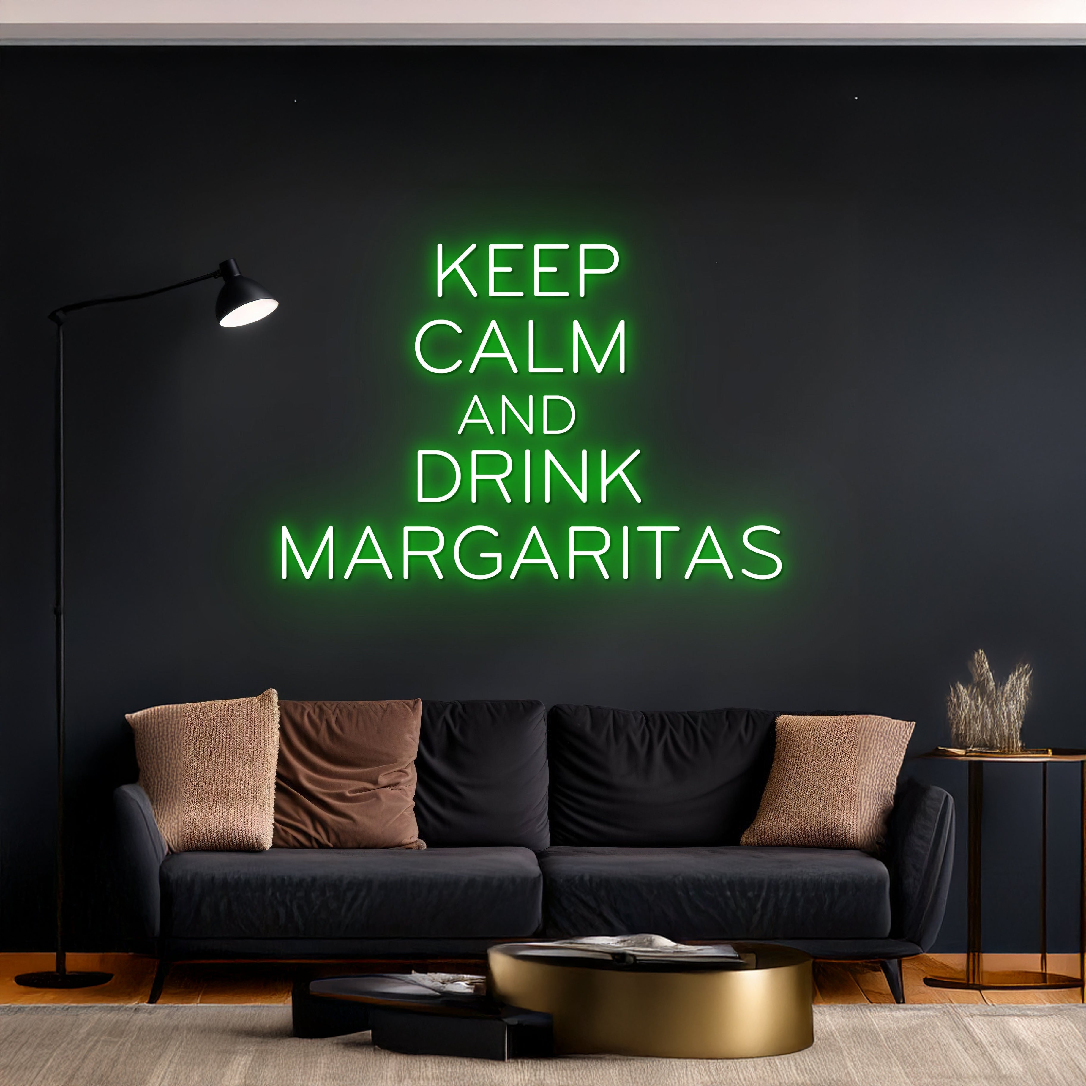 Keep Calm And Drink Margaritas Neon Sign | Shineneon