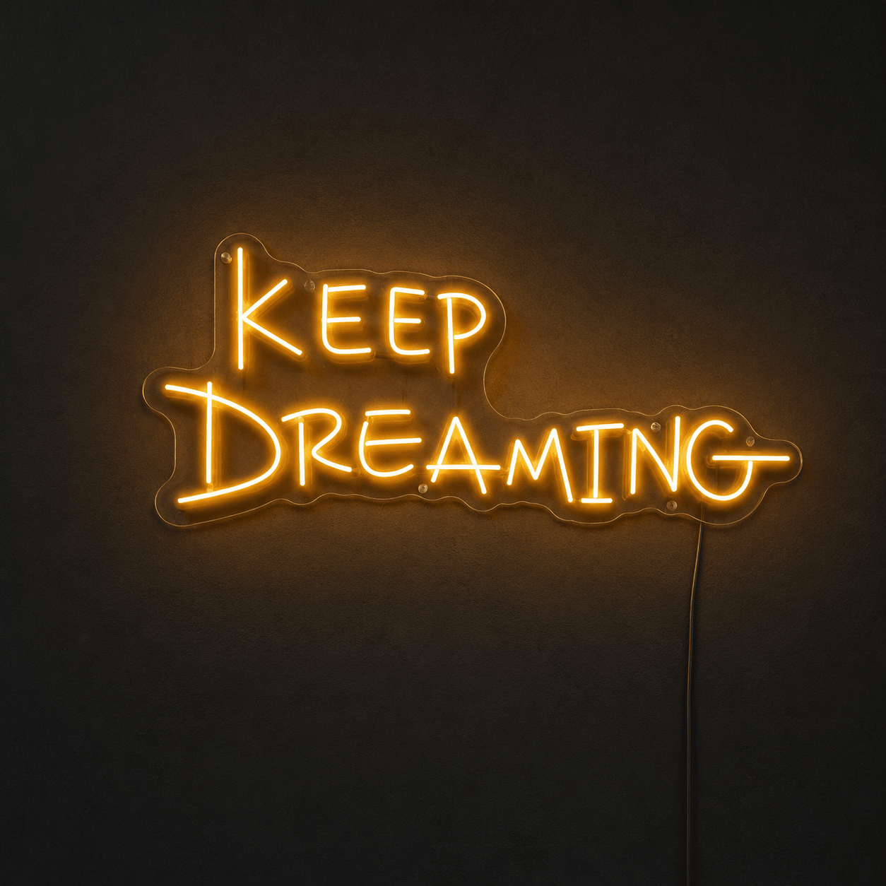 Keep Dreaming Room Decor LED Neon Sign - Shineneon