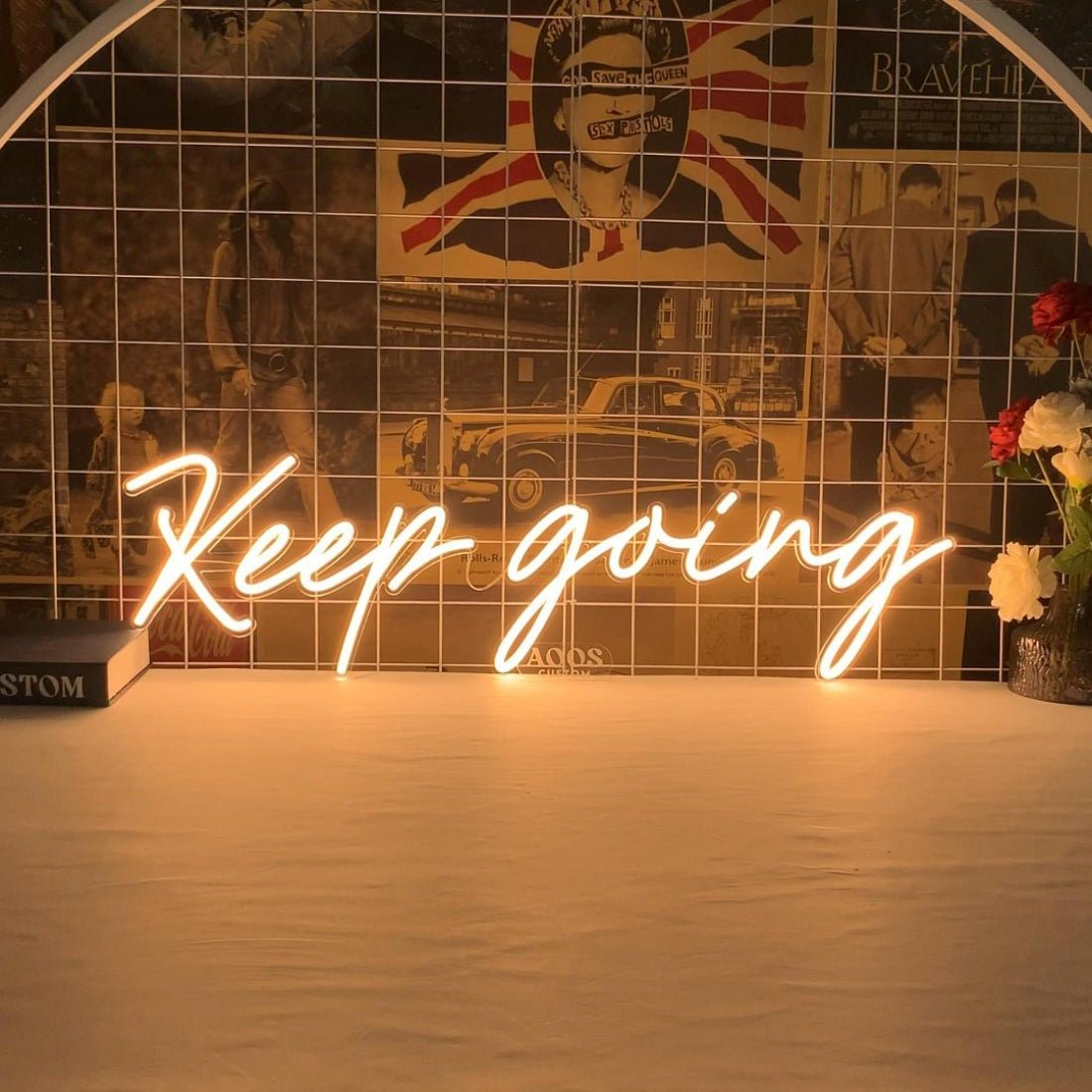 Keep Going Led Sign Business Neon Sign - Shineneon