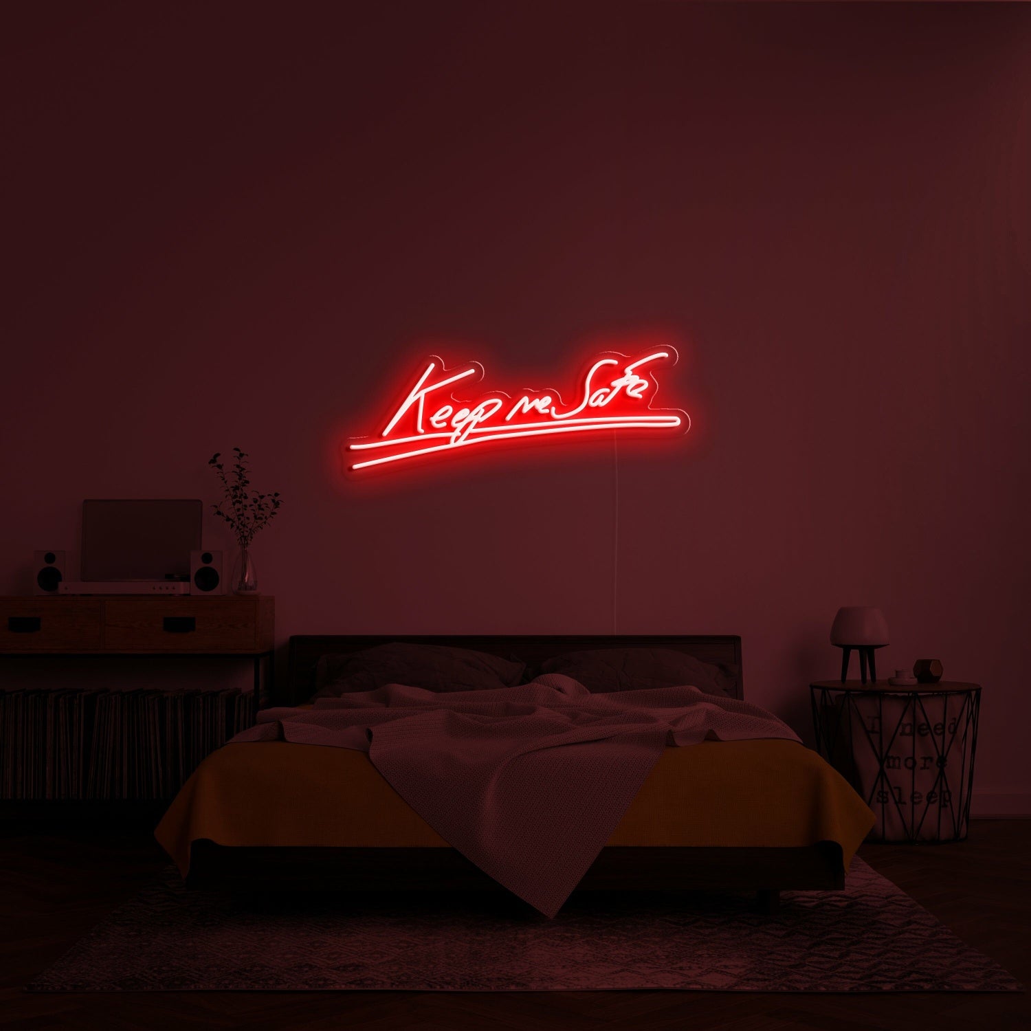 Keep Me Safe Led Neon Sign | Shineneon