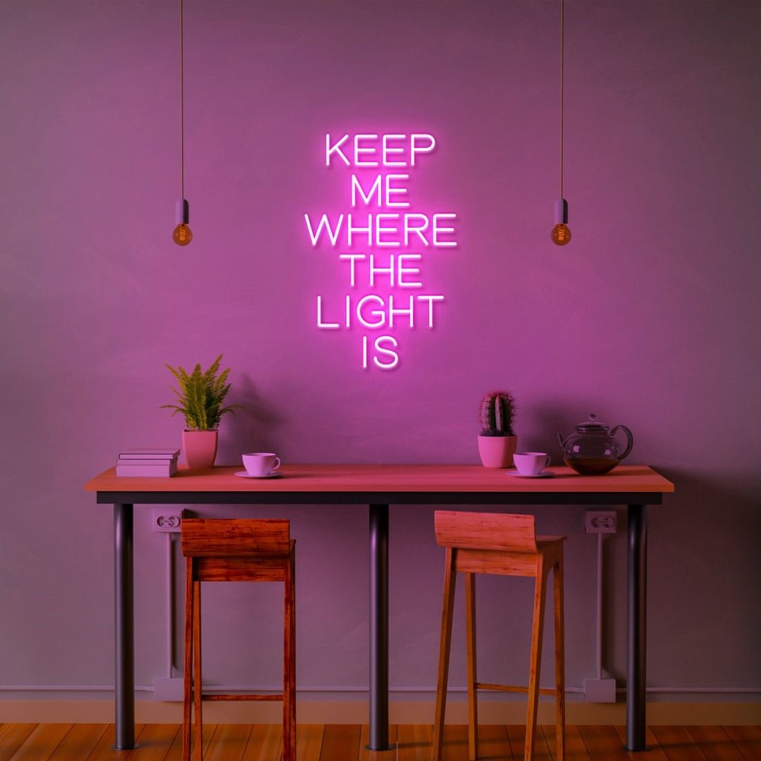 Keep Me Where The Light Is Led Sign Business Neon Sign - Shineneon