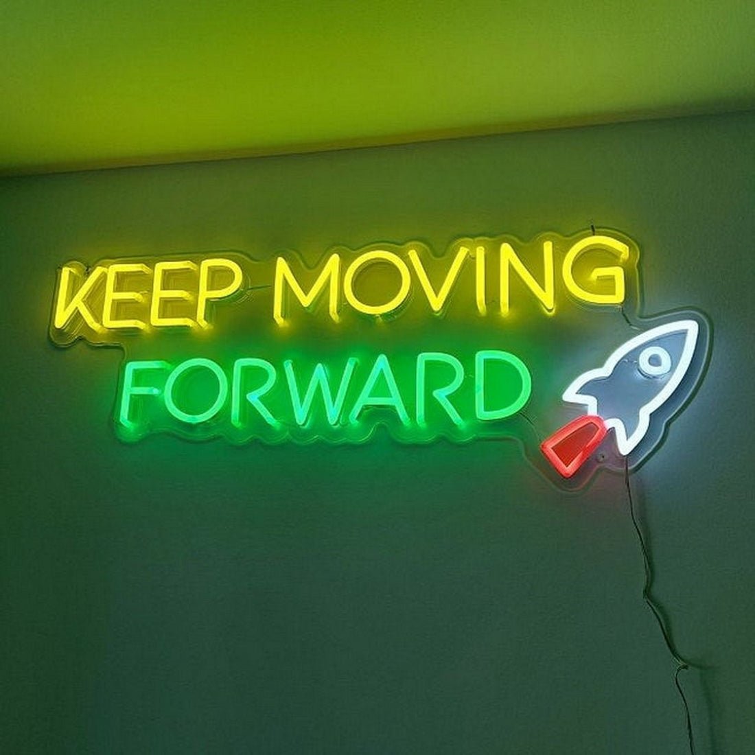 Keep Moving Forward Led Sign Business Neon Sign - Shineneon