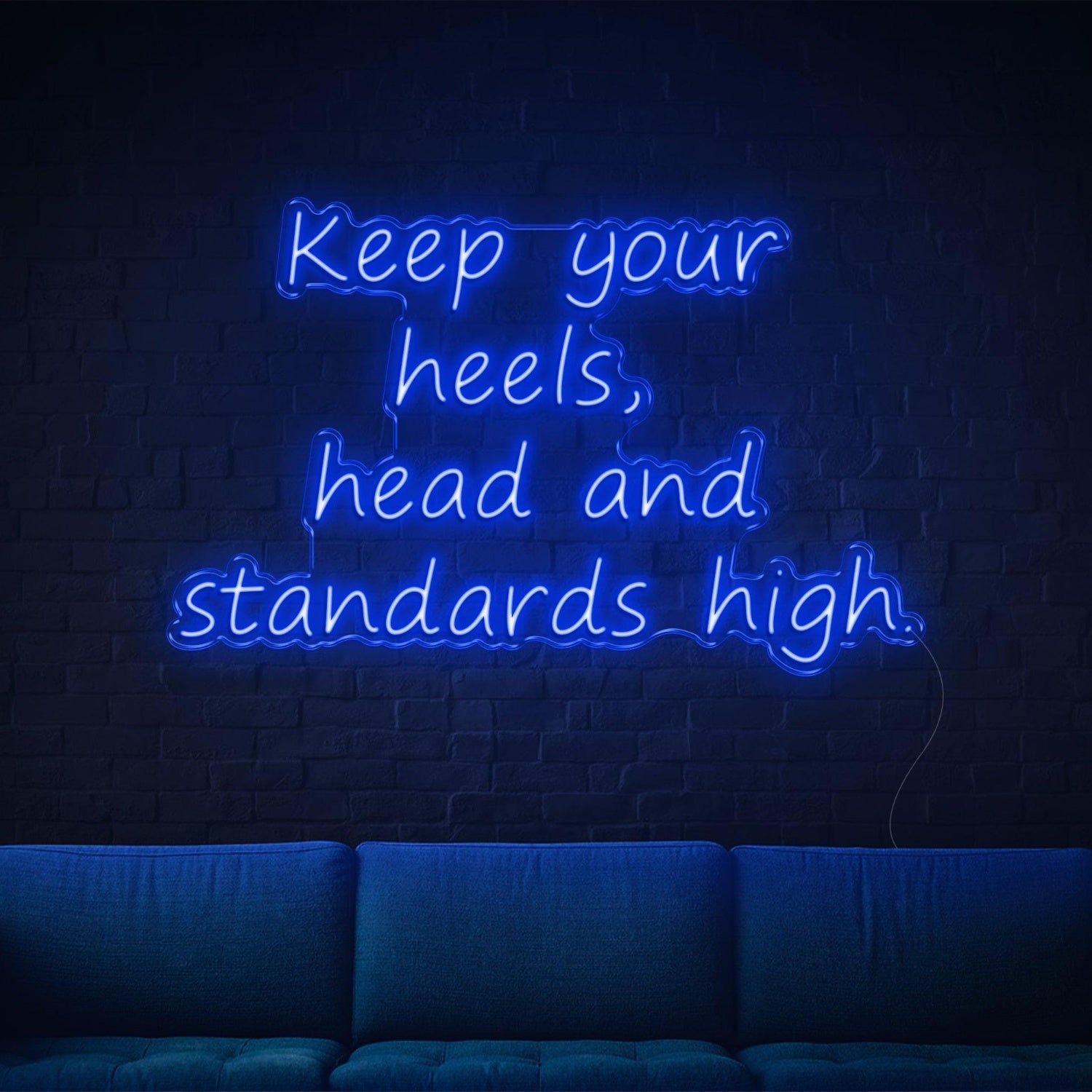 Keep Your Heels Warm Yellow Led Neon Sign For Home Studio Cafe | Shineneon