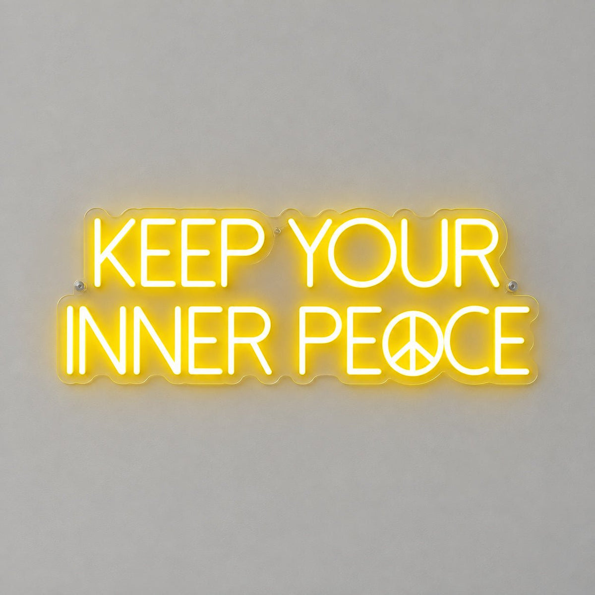 Keep Your Inner Peace LED Neon Sign - Shineneon