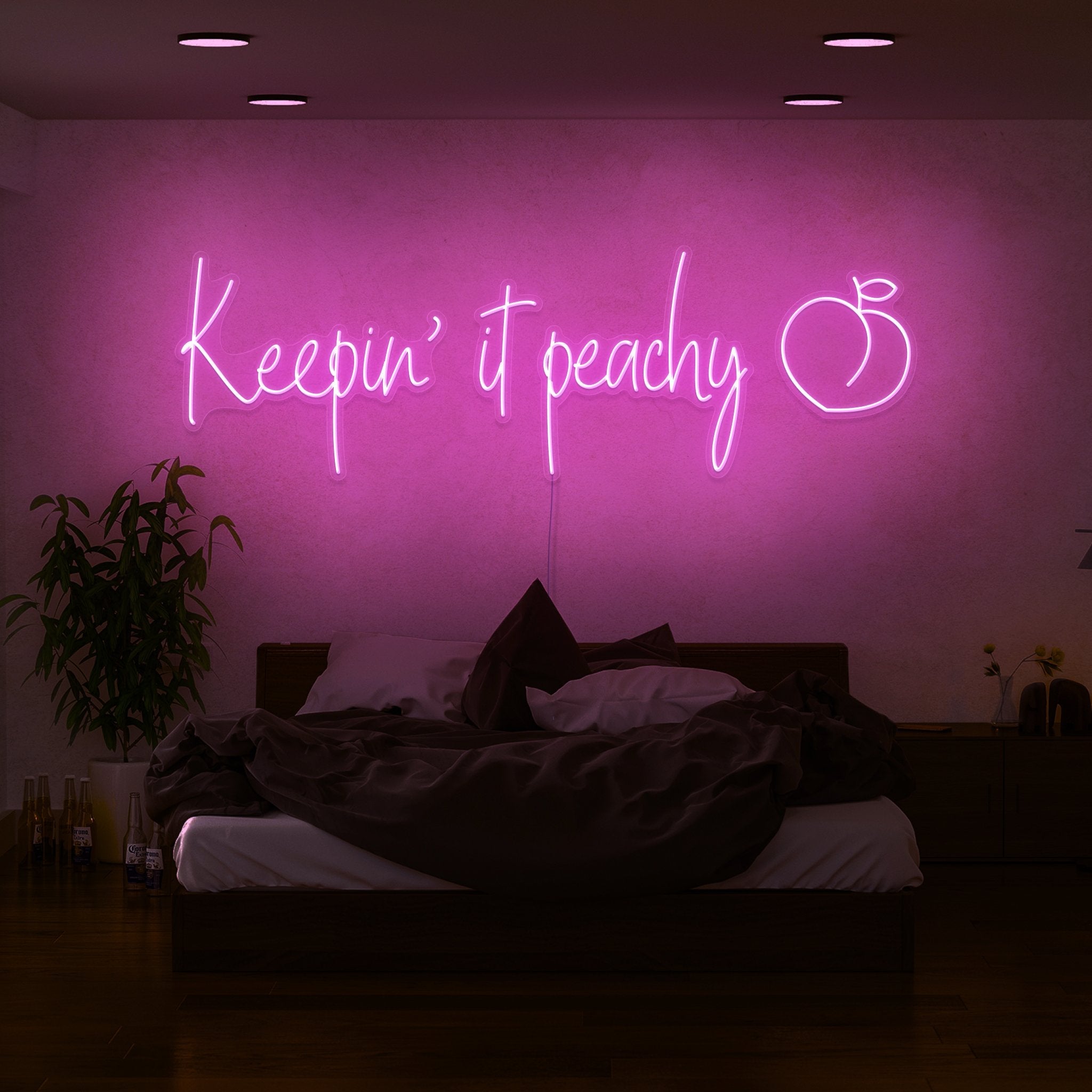 Keepin It Peachy Led Neon Sign | Shineneon