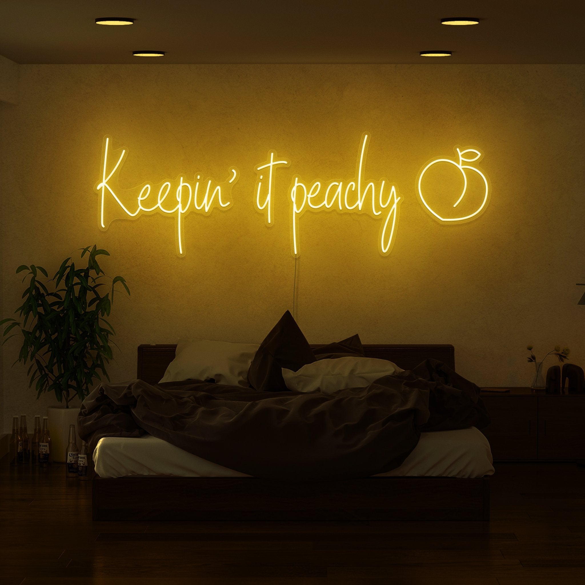 Keepin It Peachy Led Neon Sign | Shineneon