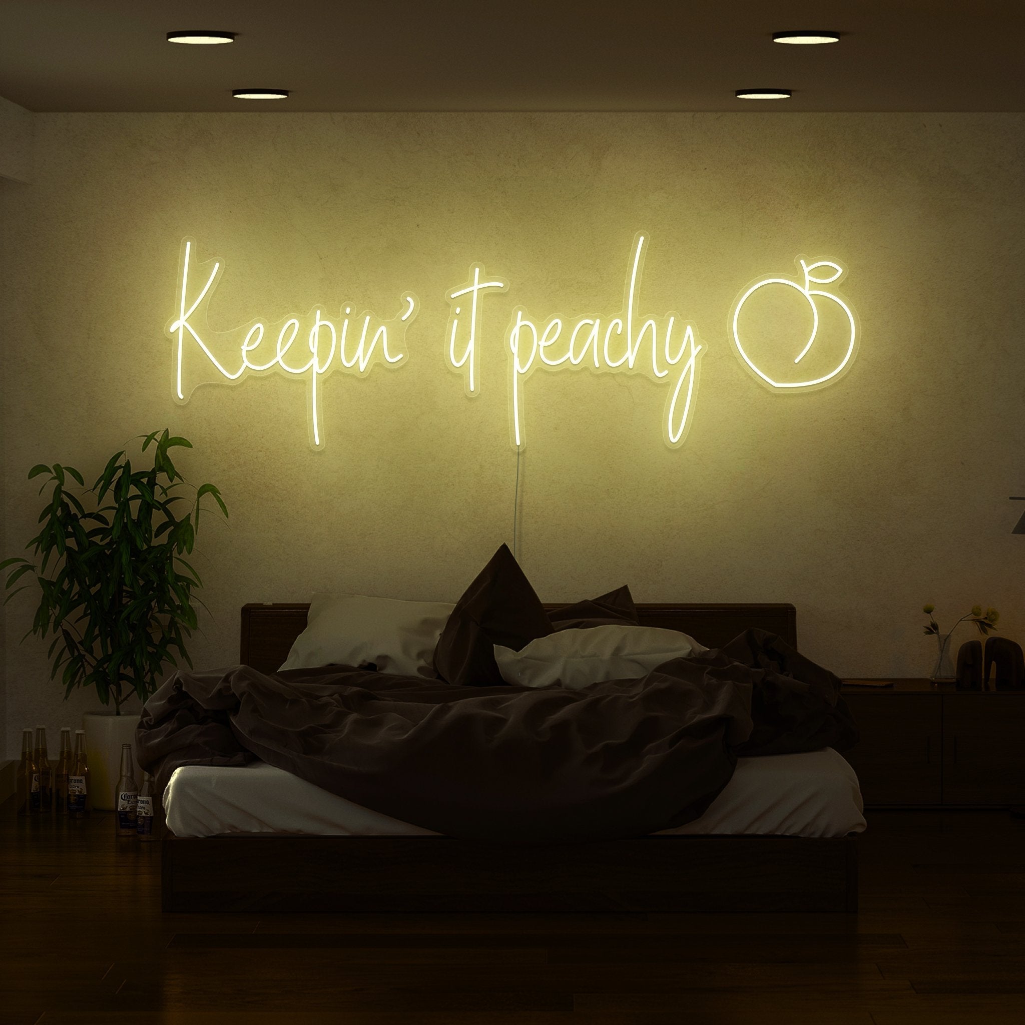 Keepin It Peachy Led Neon Sign | Shineneon
