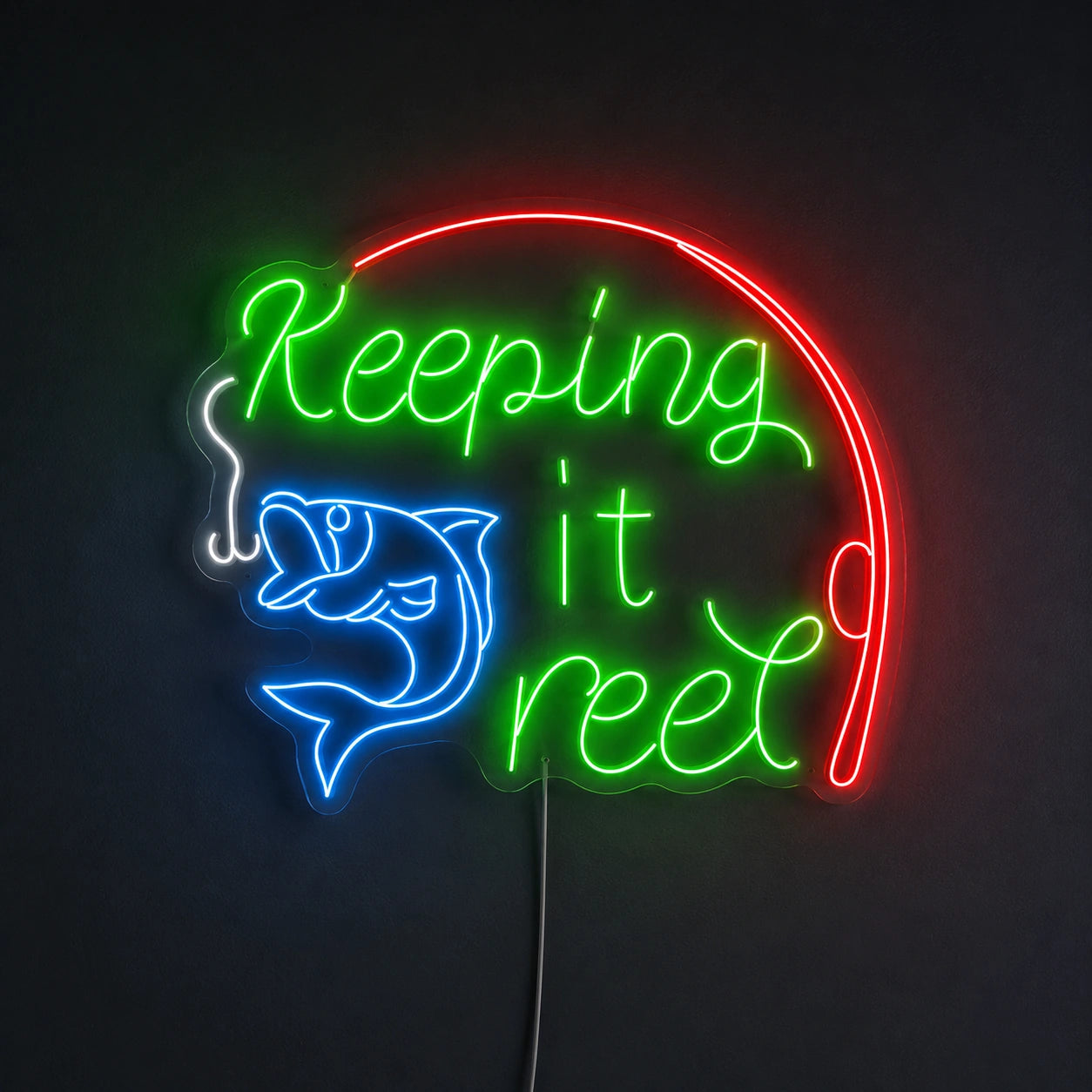 Keeping It Reel Neon Sign LED Neon Sign main product image