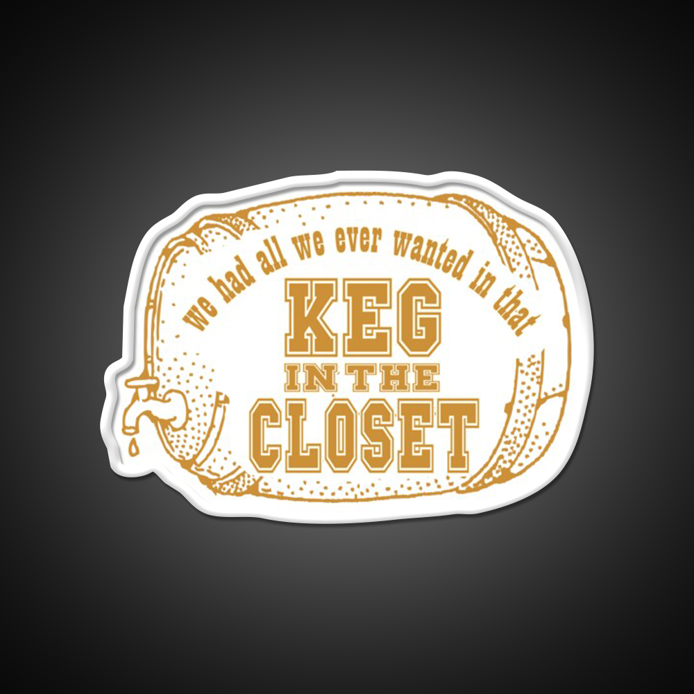 Keg In The Closet Beer Bar Decor Led Neon Sign Rgb Color - LED neon sign view 11
