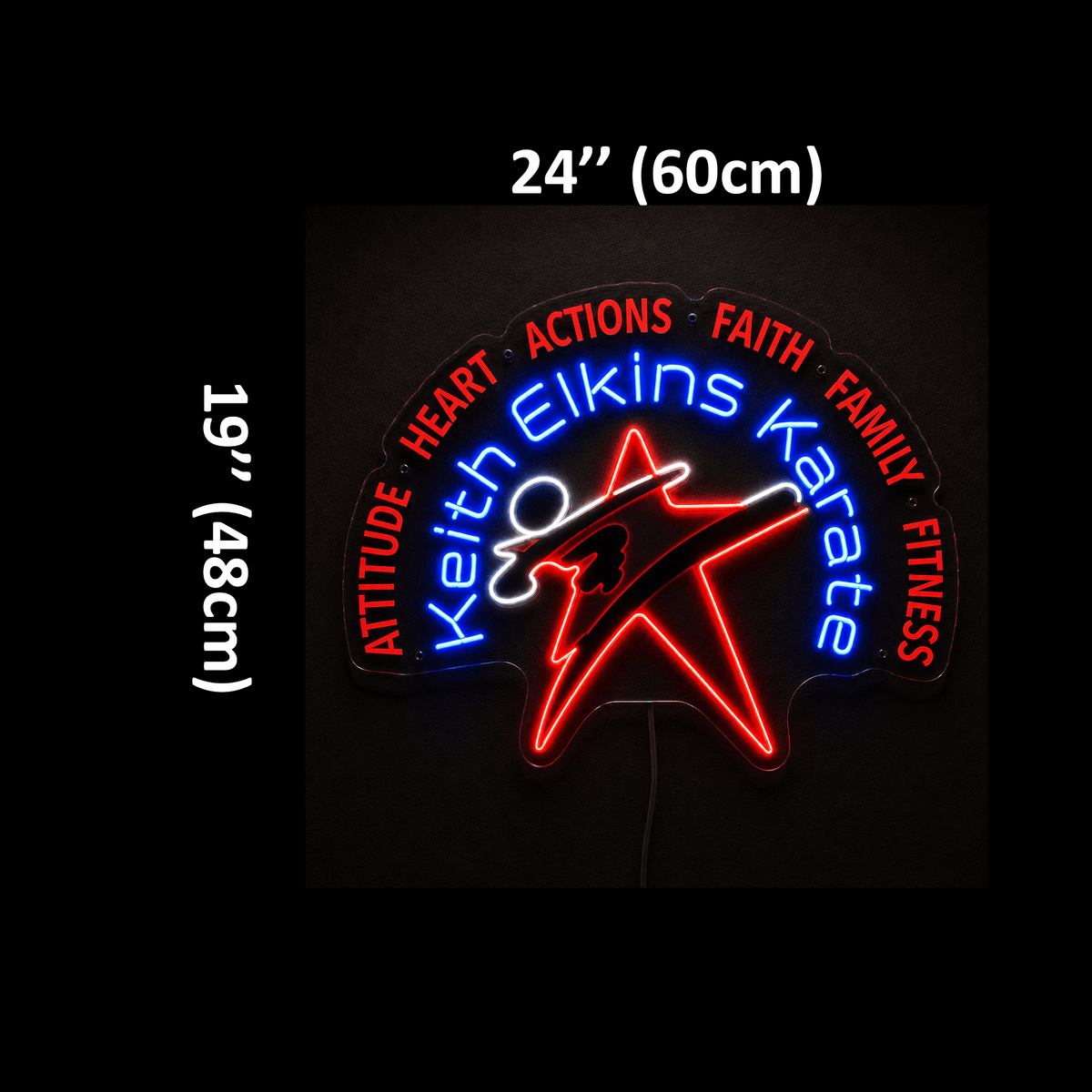 Keith Elkins Karate Custom LED Neon Sign - Shineneon