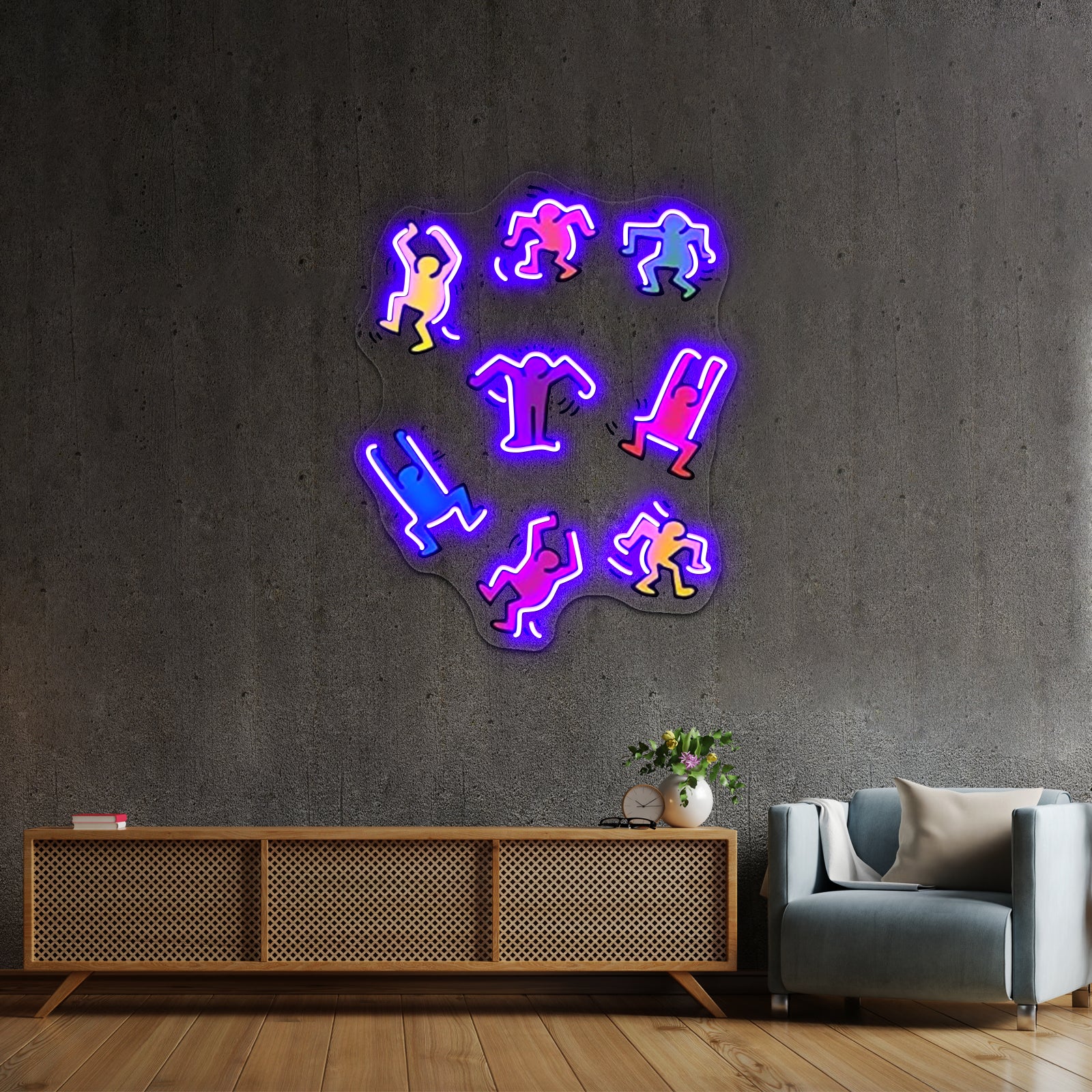 Keithhering Hering Artwork Neon Signs For Sale | Shineneon
