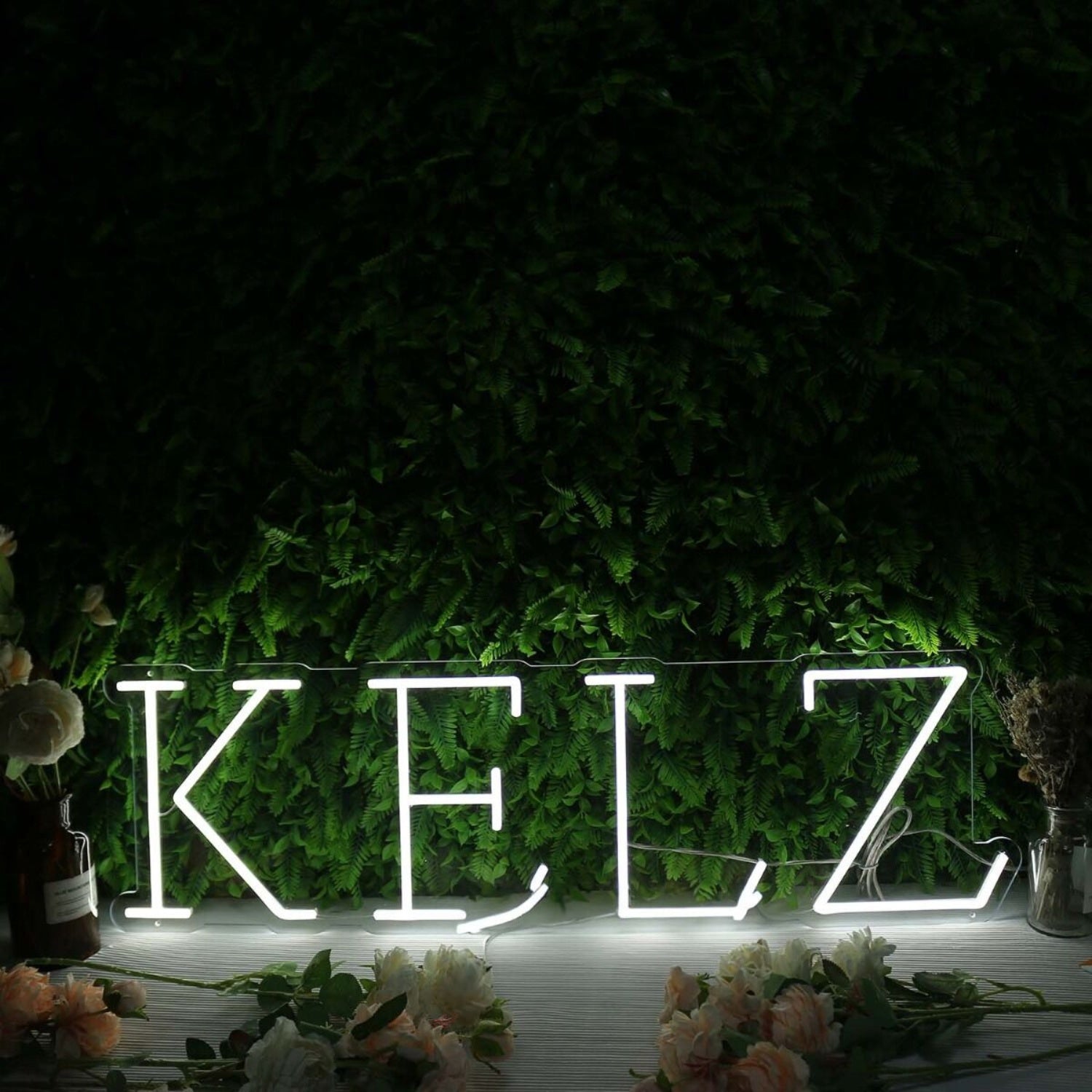 Kelz White Led Neon Sign - Shineneon