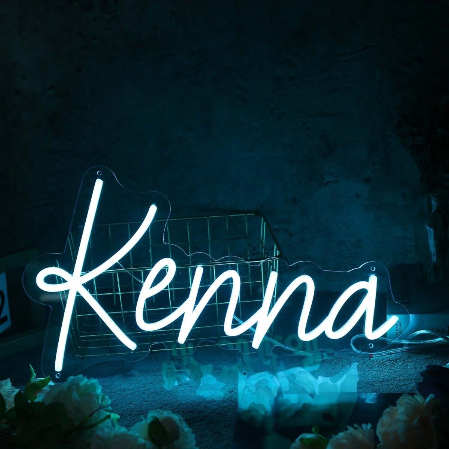 Kenna Blue Led Neon Sign - Shineneon