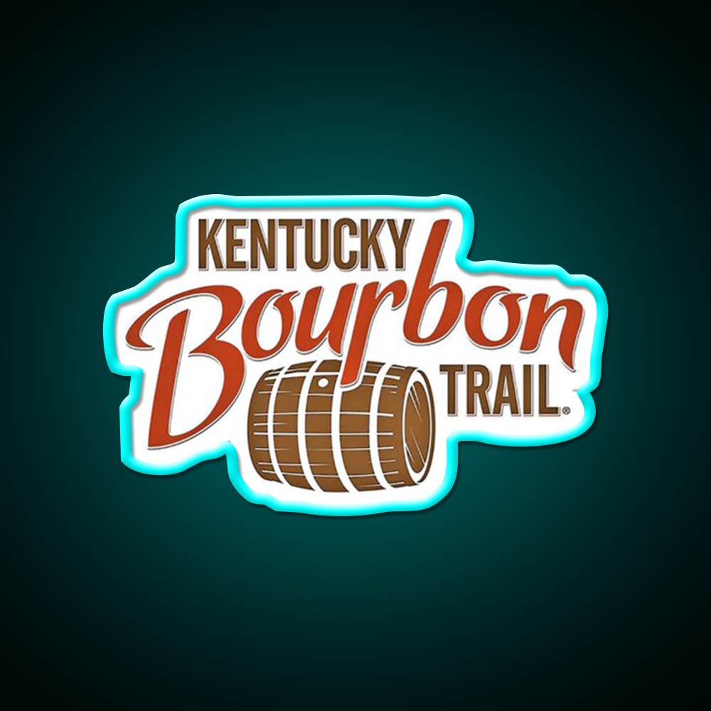 Kentucky Bourbon Trail Whiskey Drink Bar Led Neon Sign Rgb Color
