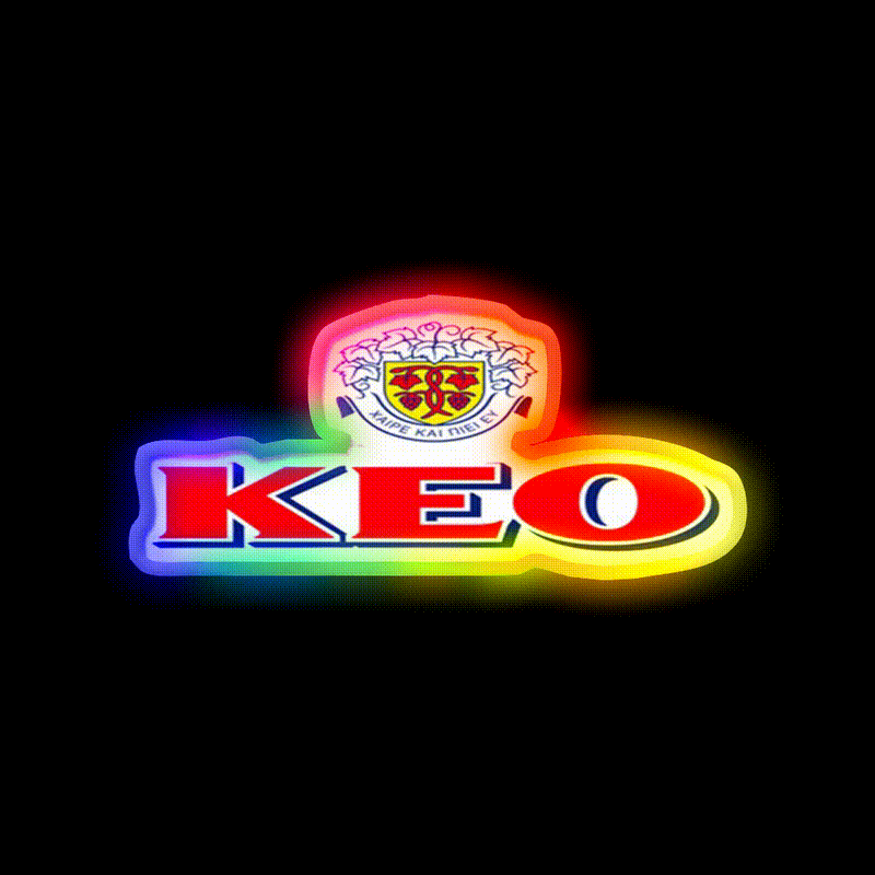 Keo Beer Bar Decor Led Neon Sign Rgb Color - LED neon sign close-up detail