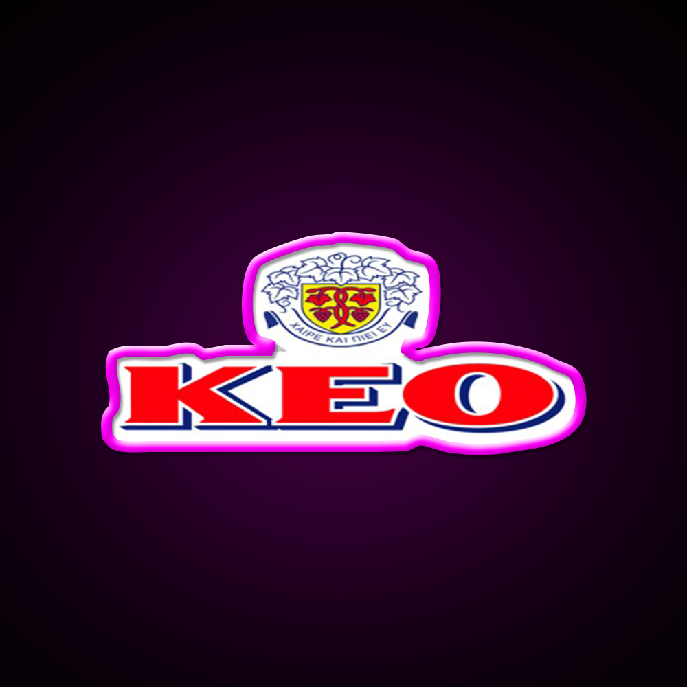 Keo Beer Bar Decor Led Neon Sign Rgb Color - Neon sign mounted on wall in room
