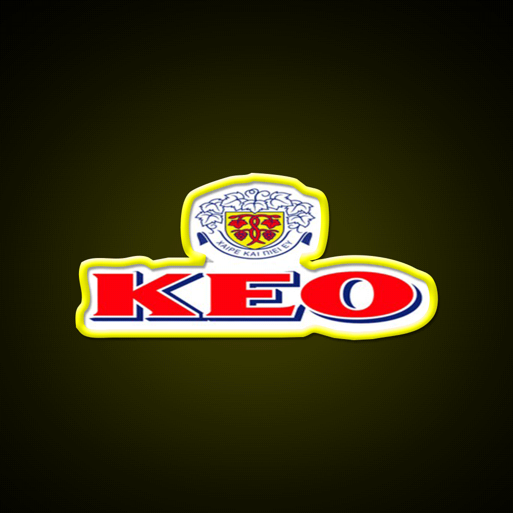 Keo Beer Bar Decor Led Neon Sign Rgb Color - Custom LED neon sign front view