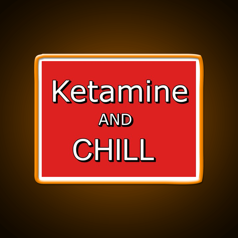 Ketamine And Chill Hemp Inspired Green Leaf Led Neon Sign Rgb Color - Shineneon