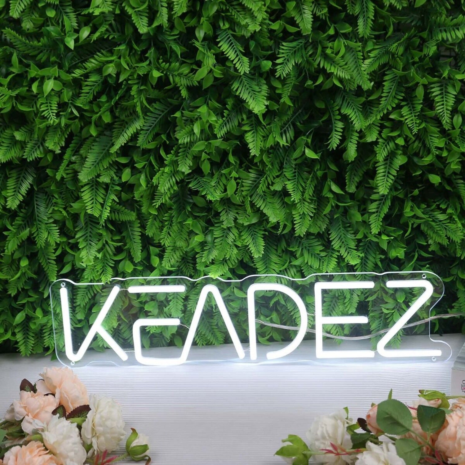 Kfadez White Led Neon Sign - Shineneon