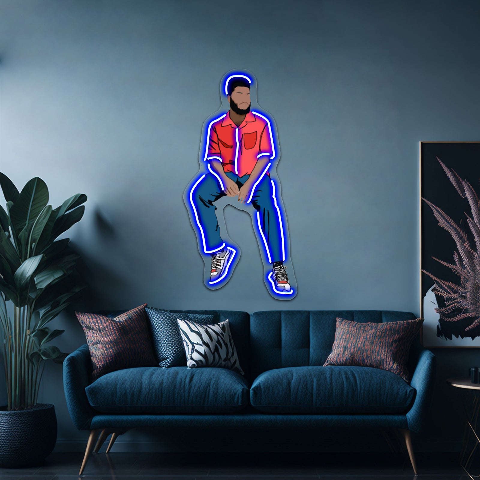 Khalid Minimalistic Artwork Neon Signs For Sale | Shineneon