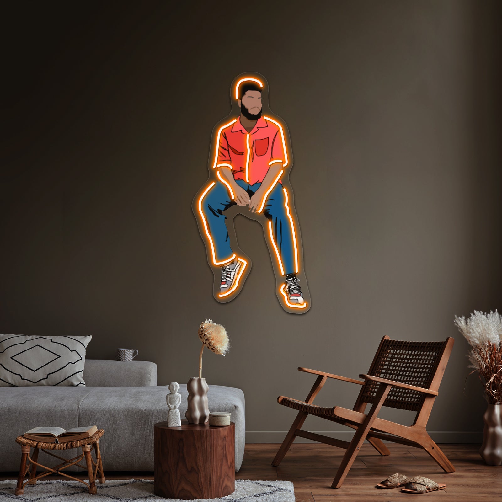 Khalid Minimalistic Artwork Neon Signs For Sale | Shineneon