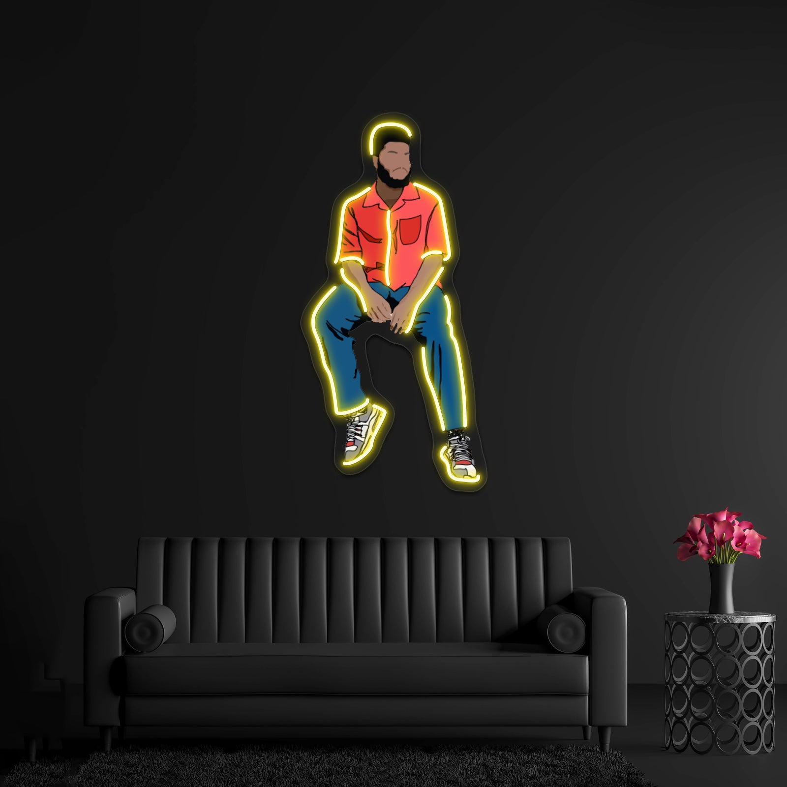 Khalid Minimalistic Artwork Neon Signs For Sale | Shineneon