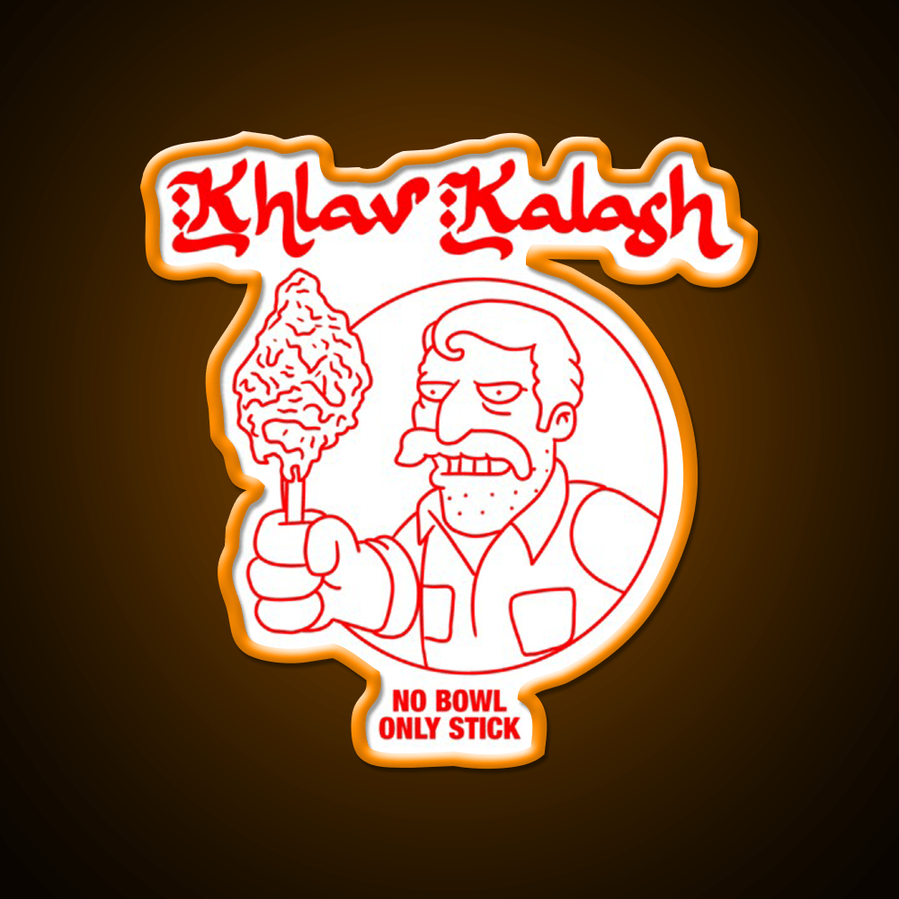 Khlav Kalash Fast Food Led Neon Sign For Burger Place Rgb Color - Shineneon