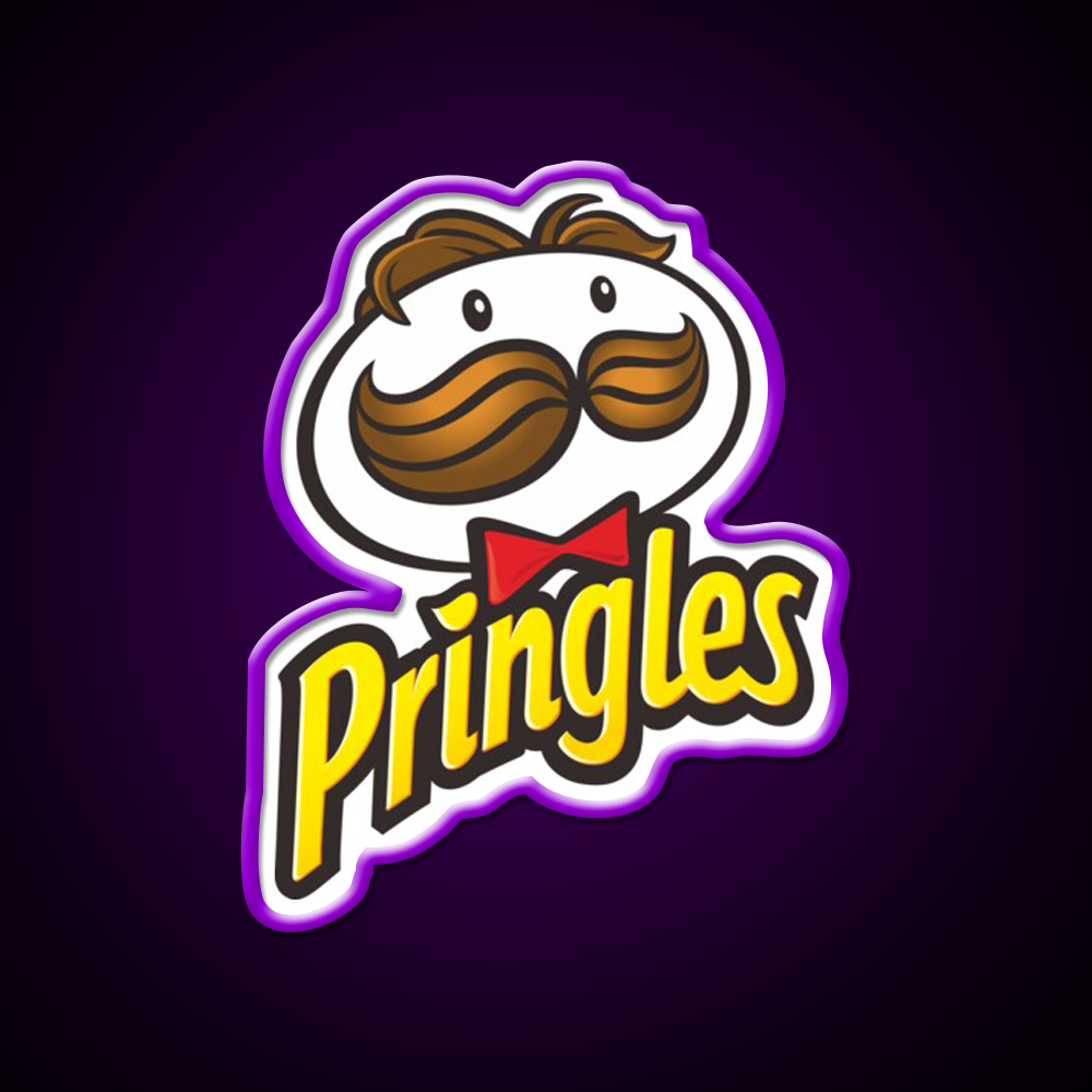 Kids Snack Potato Snack Food Led Neon Sign Rgb Color