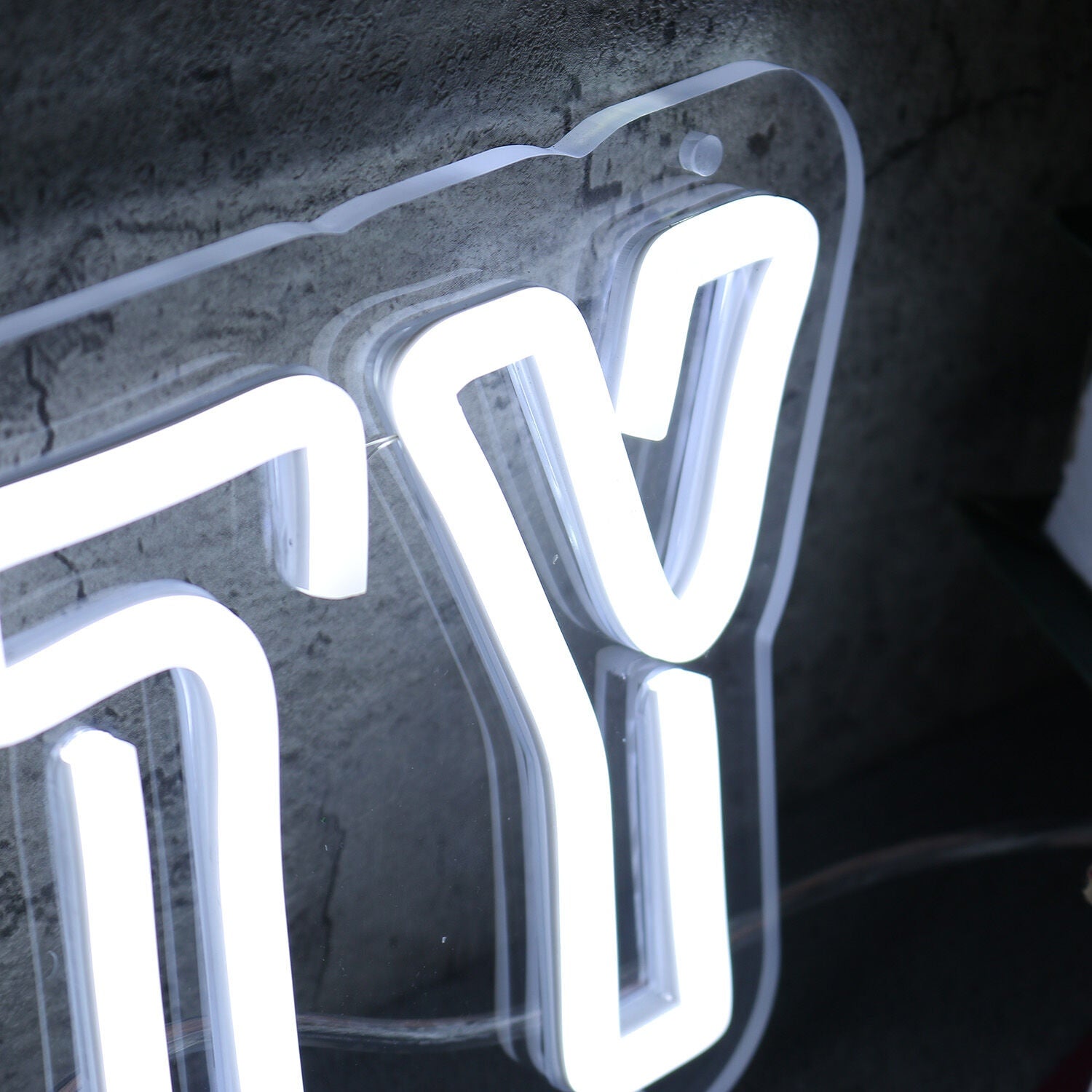 Kikis Party White Led Neon Sign - Shineneon