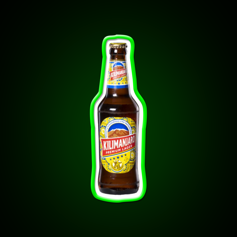 Kilimanjaro Beer Bar Decor Led Neon Sign Wall Art Rgb Color - LED neon sign view 8