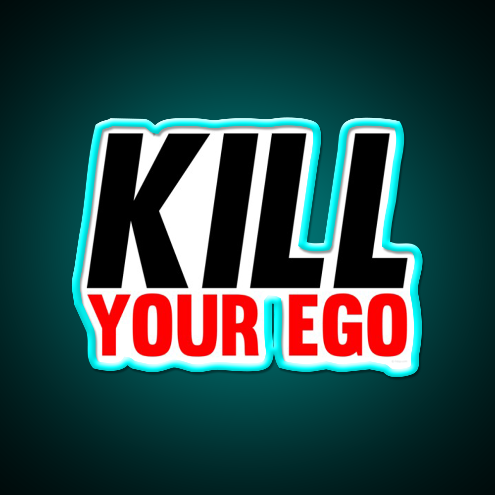Kill Your Ego Gym Fitness Led Neon Sign Rgb Color